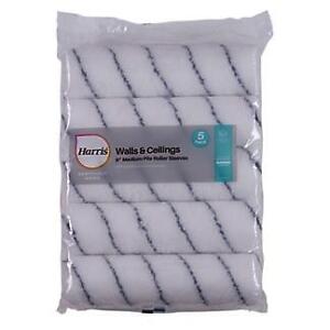 Harris Seriously Good 5Pk 9" Med Pile Roll Sleeve