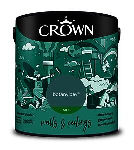 Crown Paints Silk Botany Bay 2.5L