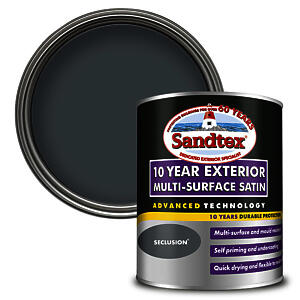 Sandtex 10 Year Multi Surface Satin Paint Seclusion 750Ml