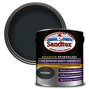 Sandtex 10 Year Multi Surface Satin Paint 2.5L Seclusion