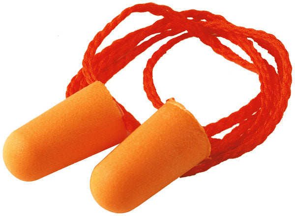 3M Orange Corded Ear Plugs Pack 100's