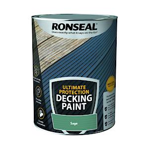 Ronseal Ultimate Deck Rescue Paint Sage 5L
