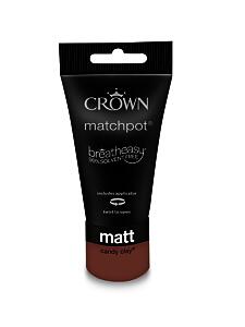 Crown Paints Matt Candy Clay 40Ml