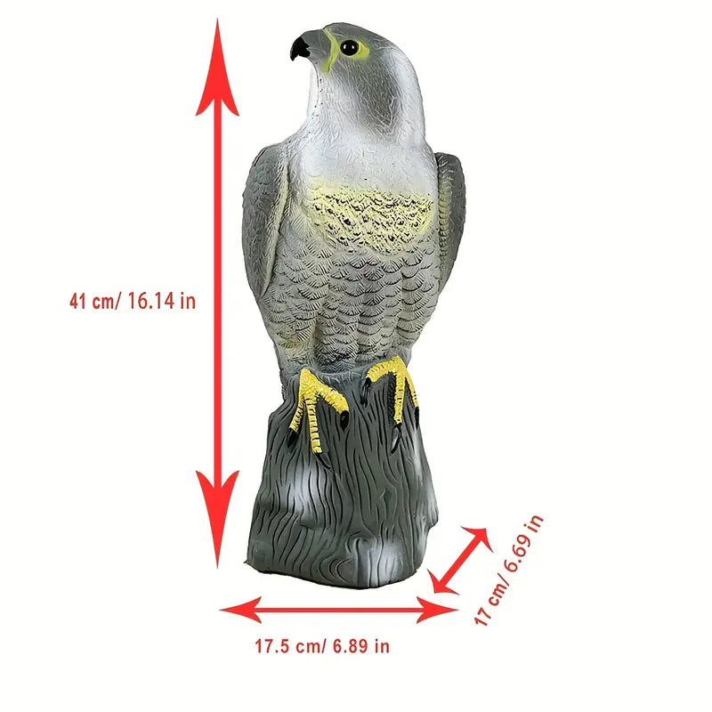Natural Bird Deterrent for Garden,Business or Home | Falcon Bird 40cm | Harmless pest Cont