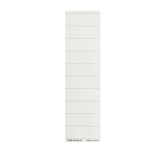 Leitz Ultimate Suspension File Card Tab Inserts White (Pack 100) 17510001 - UK BUSINESS SUPPLIES