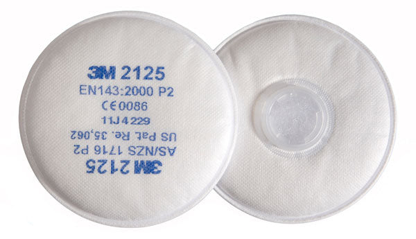 3M 2125 P2R Particulate Filters (Pair)