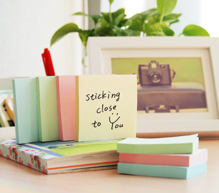 ValueX Stickn Notes 76x76mm 100 Sheets Pastel Colours (Pack 12) 21328