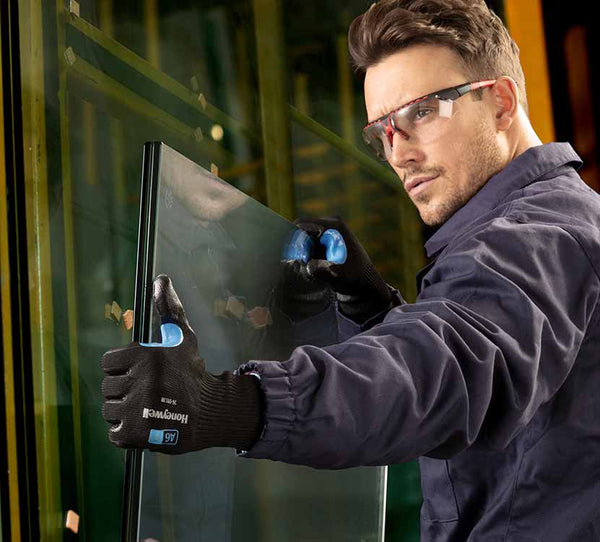 Honeywell CoreShield Steel Black Liner Smooth Nitrile Coating Cut Level A5/E Gloves Size S-XXL