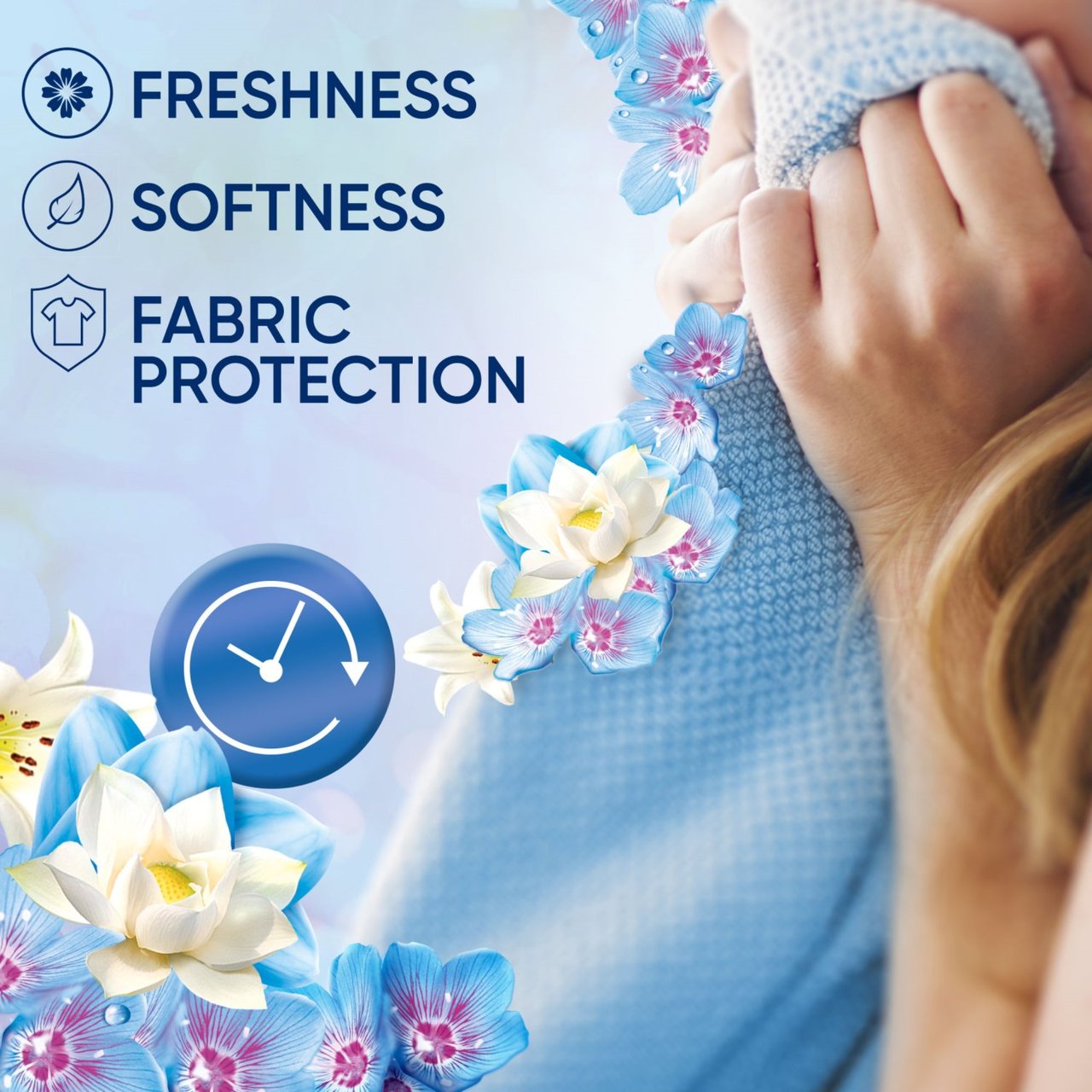 Lenor Fabric Conditioner LAVENDER & LILLY BREEZE Professional 4L