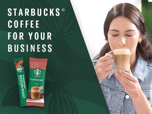 STARBUCKS® Premium Instant Cappuccino – 40 x 18g Sachets