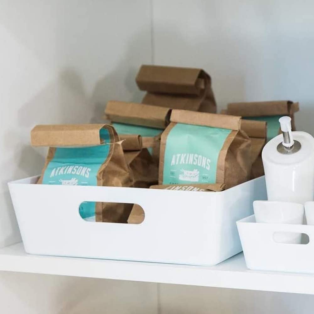 Wham White Rectangular Studio Basket 5.01 6L