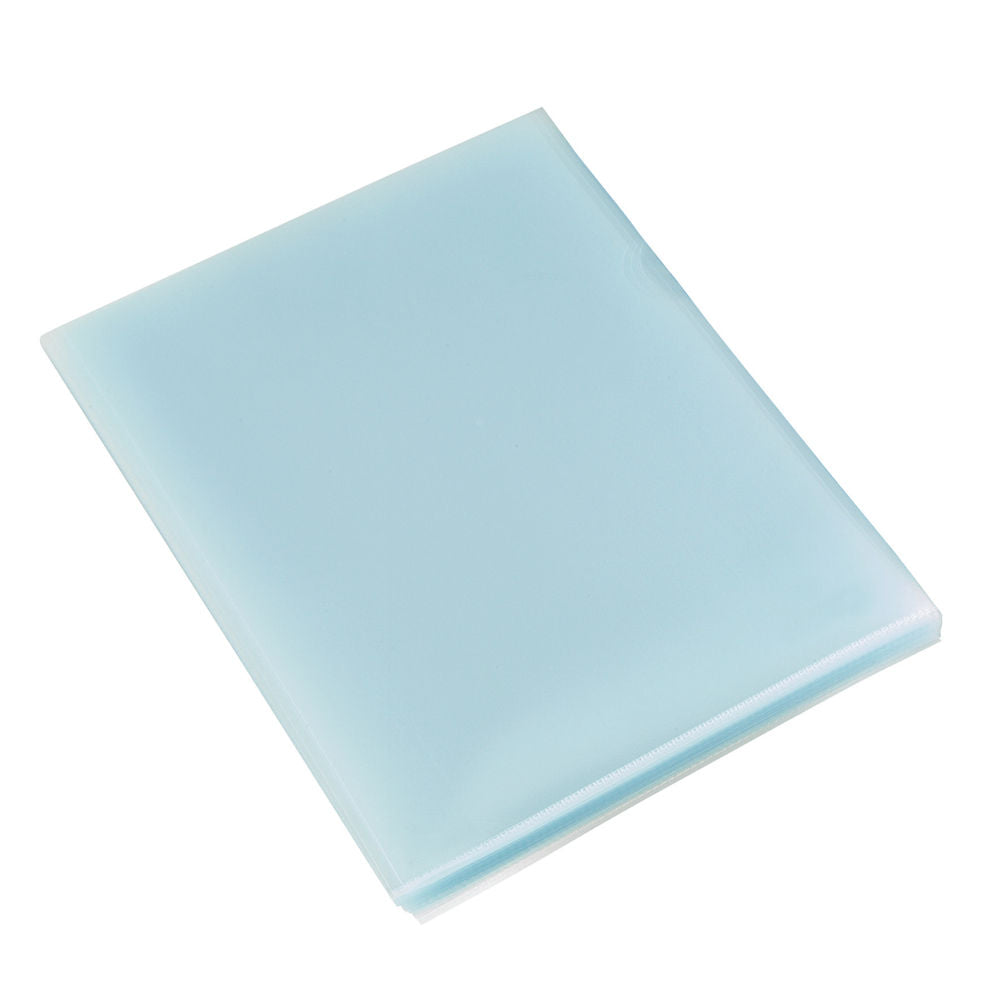 Rexel A4 Clear Budget Cut Flush Folders Pack 100's