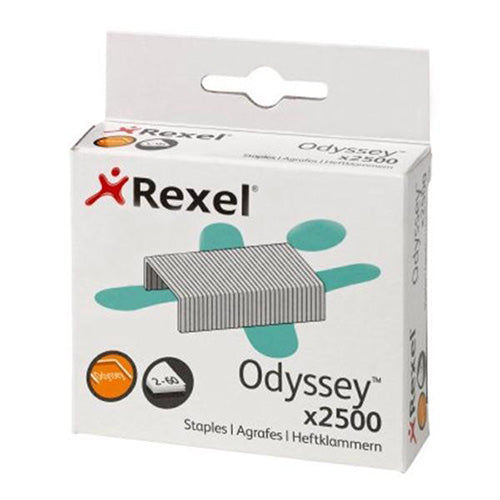 Rexel Odyssey 2/60 Staples Box 2500 Code 2100050