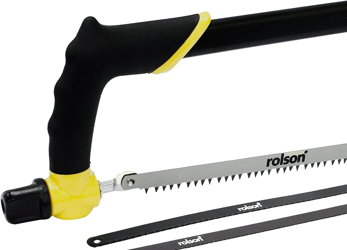 Rolson 58273 High Quality 300mm 4in1 Hacksaw