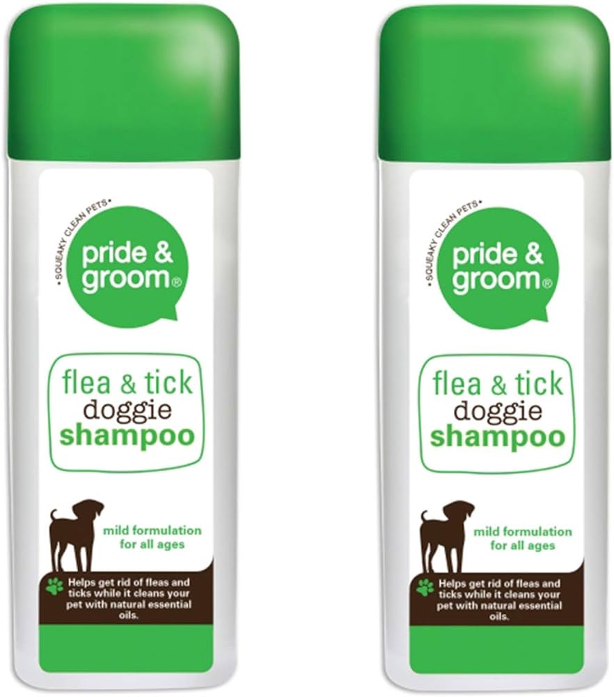Pride & Groom Flea & Tick Shampoo 300ml