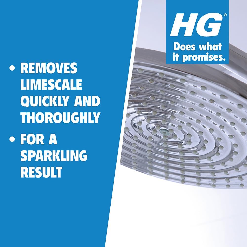 HG Power Gel Brush Limescale Remover | Gel & Brush Kit | 250ml