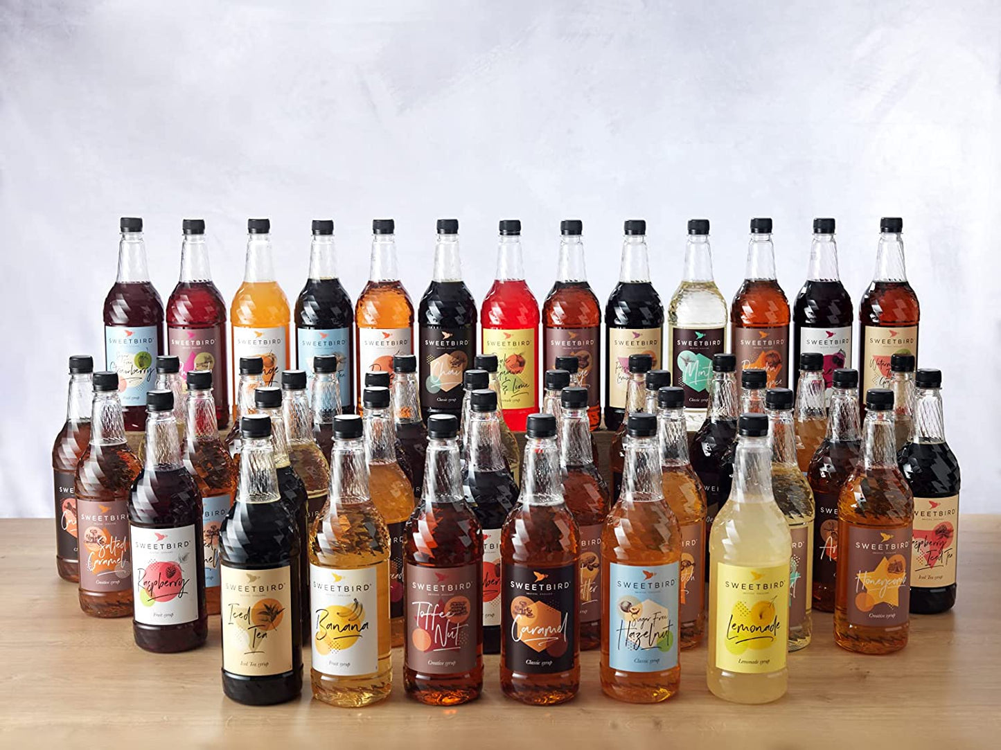 Sweetbird Vanilla Coffee Syrup 1 litre (Plastic)