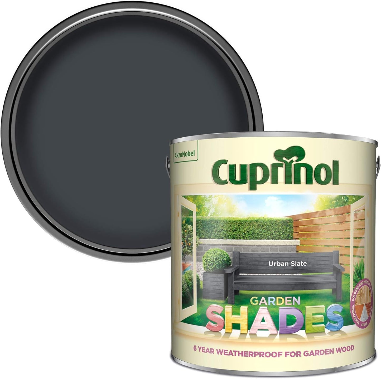 Cuprinol Garden Shades Urban Slate 2.5 Litre