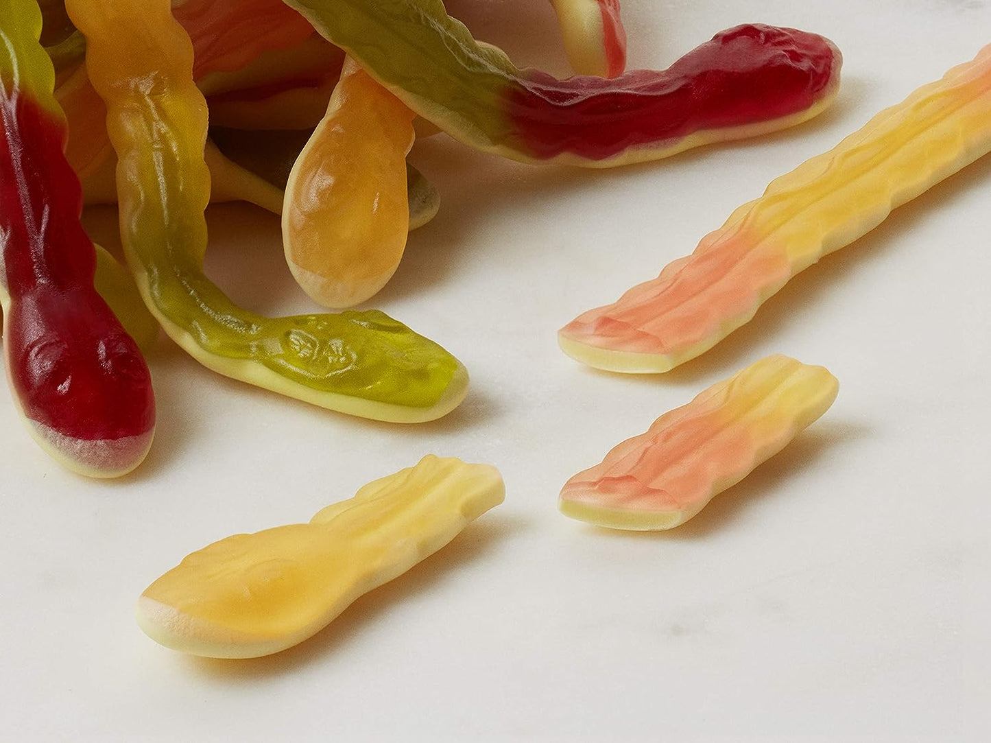 Haribo Yellow Bellies Sweets Tub 24's | 3 Pack Bundle