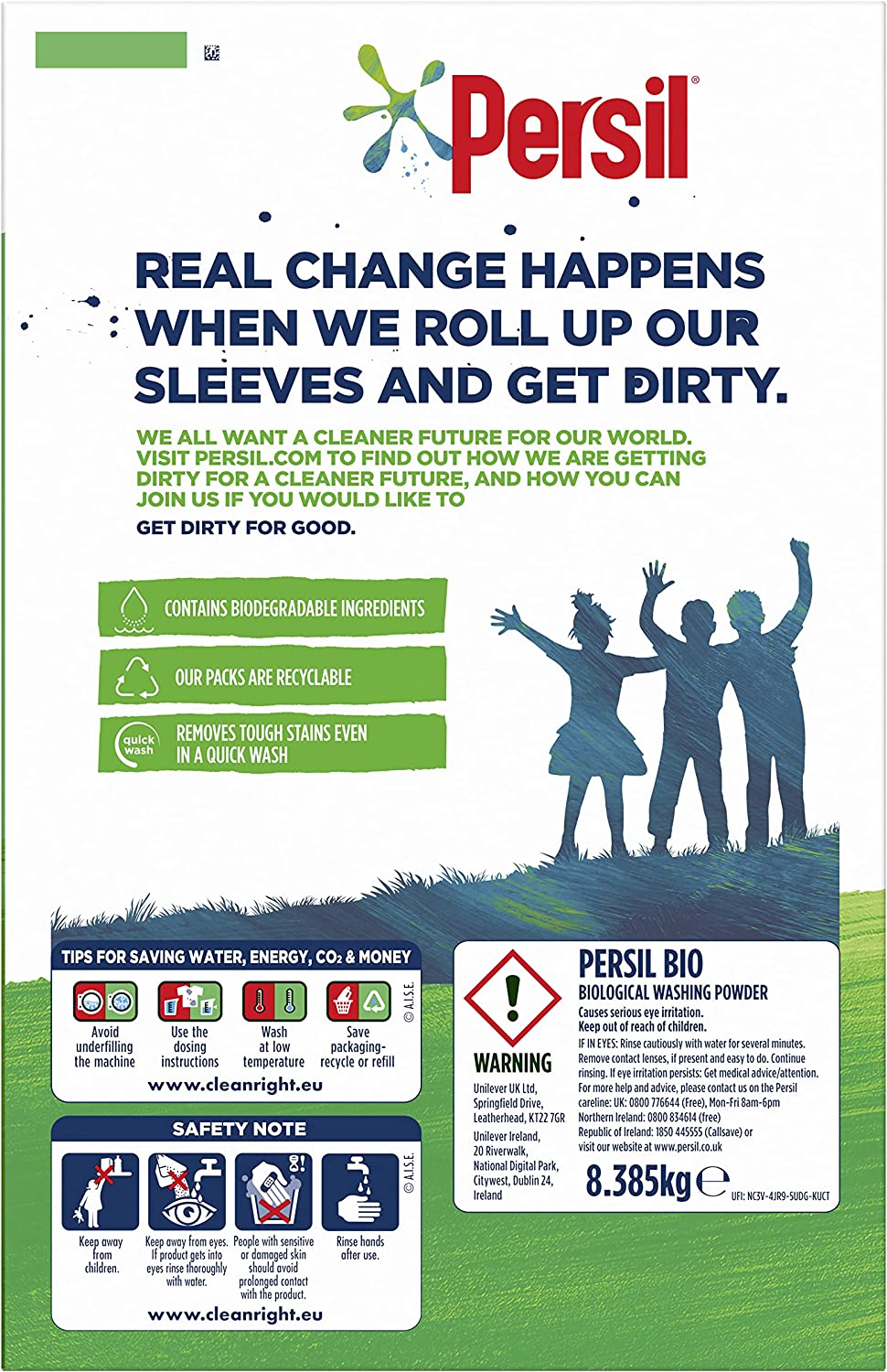 Persil Pro-Formula Bio Powder 7.5kg 150 Wash