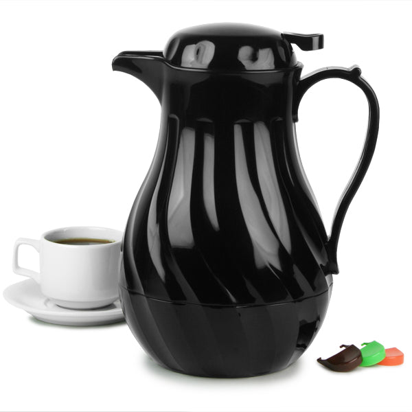 Fixtures Sunnex Black Beverage Server 1.1 Litre - UK BUSINESS SUPPLIES