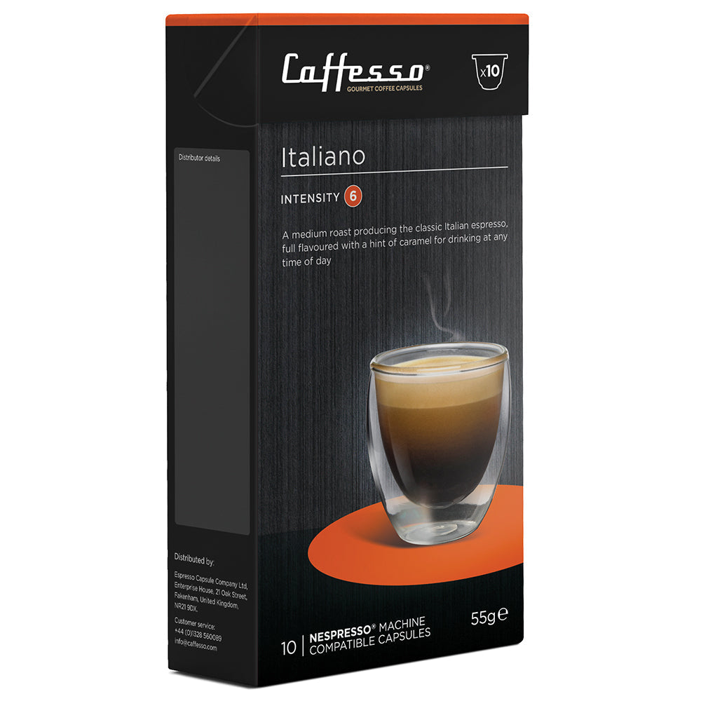 Caffesso Italiano Nespresso Compatible 10 Pods