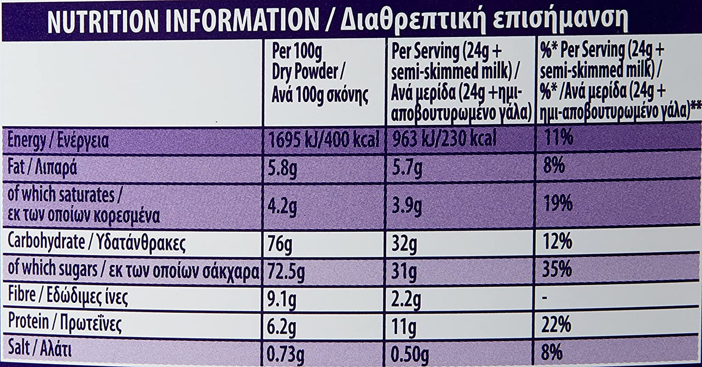 Cadbury Instant Drinking Chocolate 5kg Add Milk, Fairtrade.