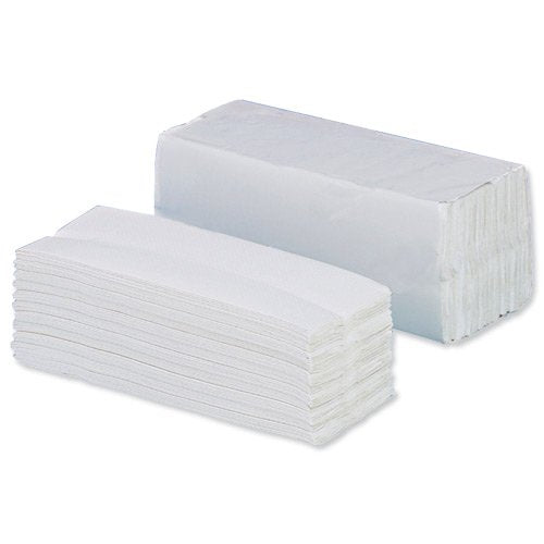 5 Star Z-Fold 2-Ply Hand Towel 220x210mm White 250 Sheets per Sleeve (Pack of 12) 930132
