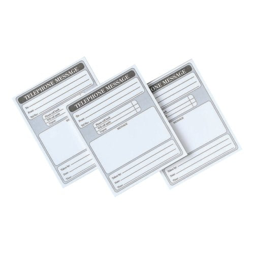 5 Star Telephone Message Headbound Pad 160 Sheets 127x102mm (Pack of 10) 938292