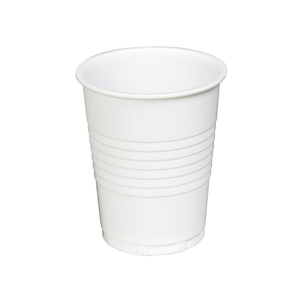 9oz Plastic Vending White Cups 2000's
