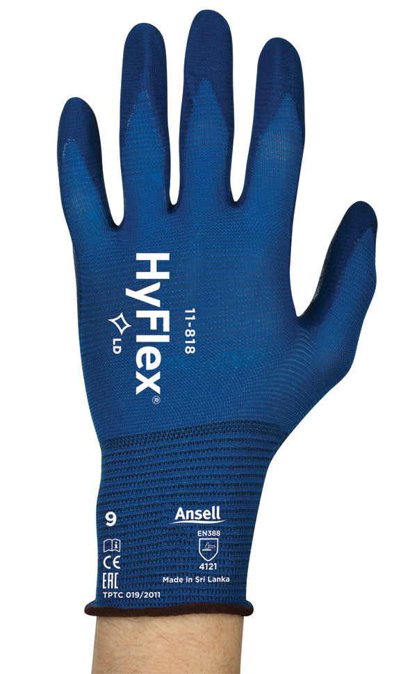 Ansell Hyflex 11-818 Glove Blue XS (Pair)