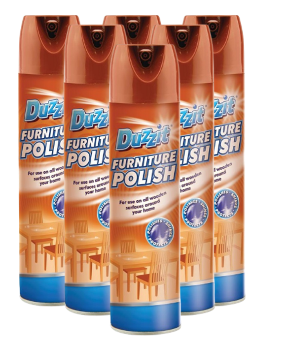 Duzzit Furniture Polish | Everyday use on most Hard Surfaces | 300ml Aerosol Spray