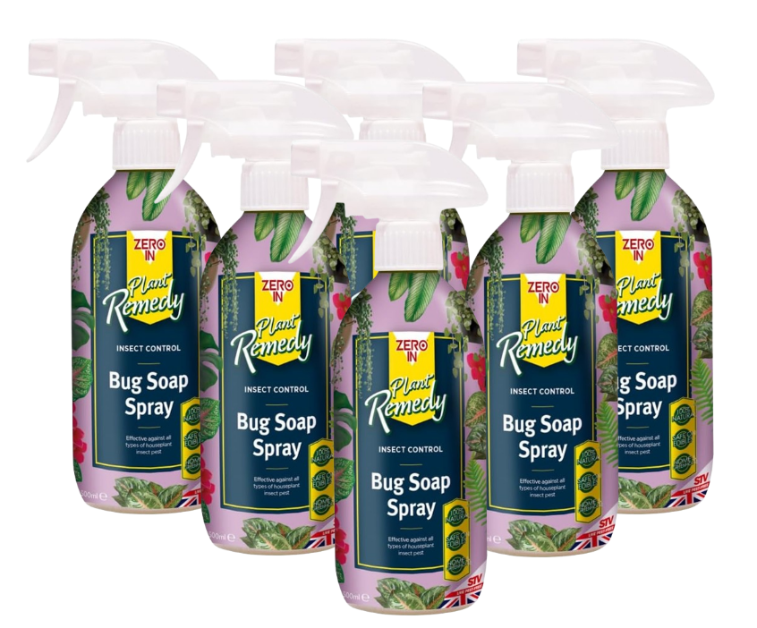 Zero-In All natural Bug Soap Spray | Effective agianst all Houseplant Insects | 500ml