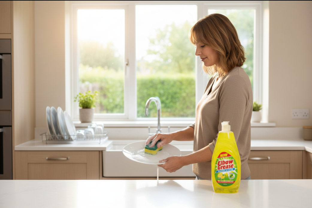 Elbow Grease Lemon Fresh Washing Up Liquid 600ml