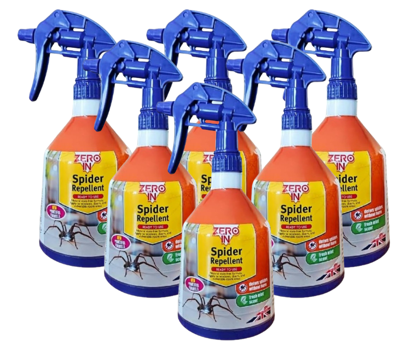 Zero In Spider Repellent | Indoor Peppermint Oil Spray for Spiders | 500ml
