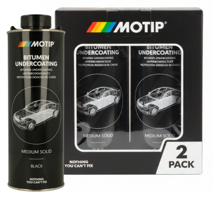 Motip Bitumen Undercoating | Black | 1 litre