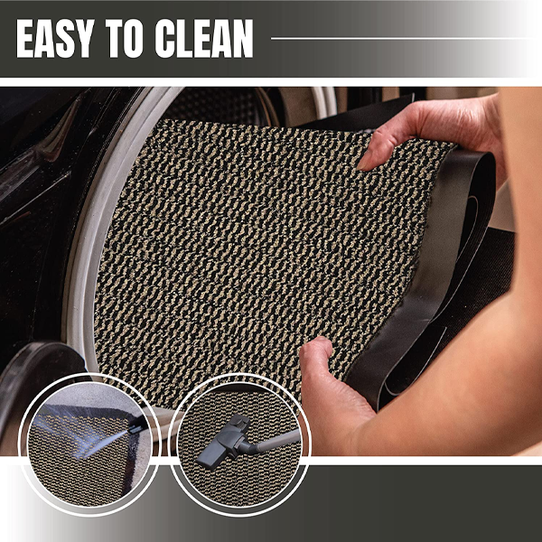 Fixtures Barrier Doorway Door Floor Mat 60cm x 80cm Brown - UK BUSINESS SUPPLIES