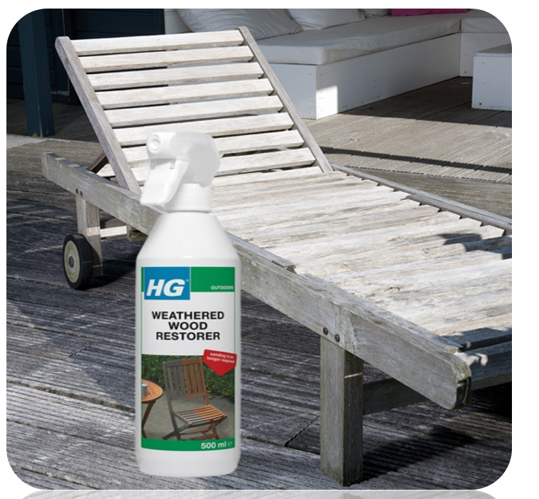 HG Weathered Wood Restorer |Cleans Maintains & Renovates Wood | 500ml