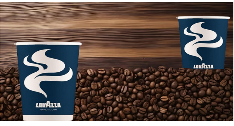 12oz Blue & White Double Walled Lavazza Paper Cups (Copy)