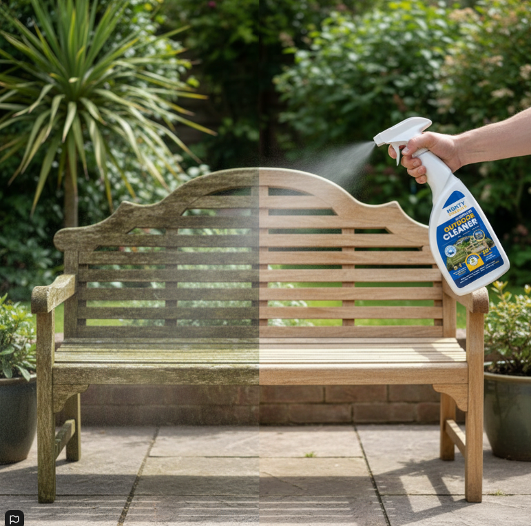 Monty Miracle Fast Patio Cleaner | 750ml Trigger Spray
