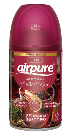 AirPure Mulled Wine Freshmatic Compatible Refill 3 x 250ml
