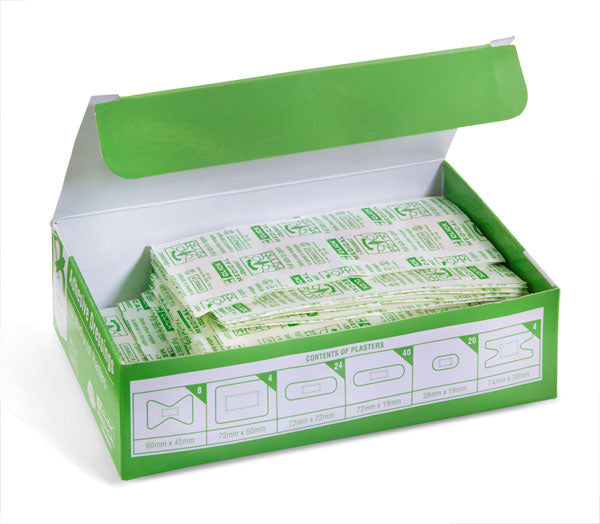 Click Medical Waterproof Plasters Assorted Box of 100