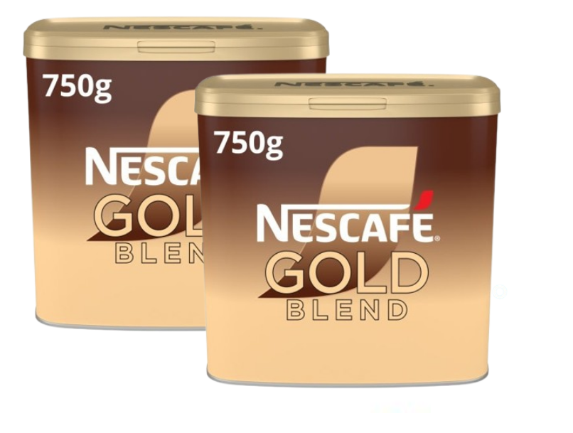 Nescafe Gold Blend Freeze Dried Instant Coffee 2 x 750g