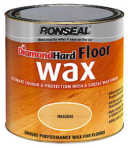Ronseal Diamond Hard Floor Wax Natural Oak 2.5L