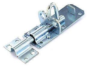 Sec Padlock Bolt Galv 10Cm S1427*