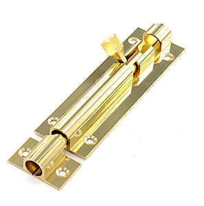 Sec Brs Door Bolt 150Mm S1526