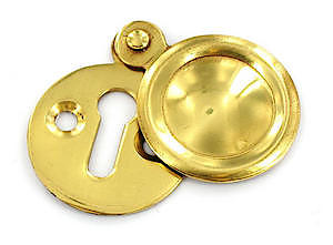 Sec Vic Escutcheon Cls Brs S2260