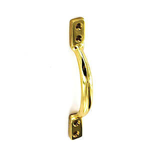 Sec Sash Handle 125Mm Brs S2580