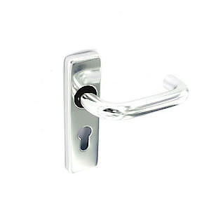 Alum Euro Lock Handles S3024