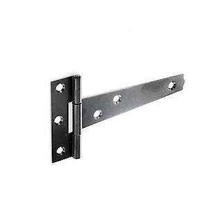 Sec Lht Tee Hnge Blk 100Mm S4521
